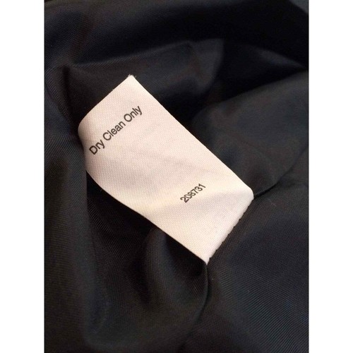 CAbi #917 Black Dinner Vest Size 8 Sleeveless Ruffle Top One Button Lined - Picture 9 of 9