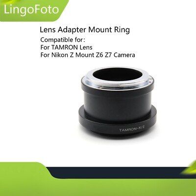 Nikon Z7 Tamron Z Mount Compatibility Lens Adapter Ring For TAMRON