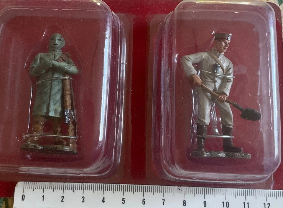 Lot de 11 soldats de plomb collection Hachette, année 2010- sous blister - Photo 3/4