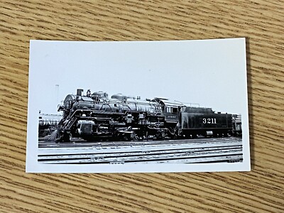 Santa Fe Railway Steam Engine Locomotive 3211 Vintage Photos ATSF | eBay