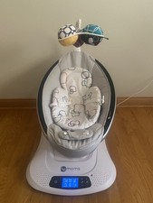 4moms mamaroo 4.0 silver plush