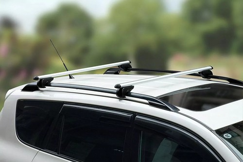 NEW 120cm 60kg Lockable Aluminium Roof Rack Rail Bars for Suzuki Ignis 2016 - Picture 2 of 5