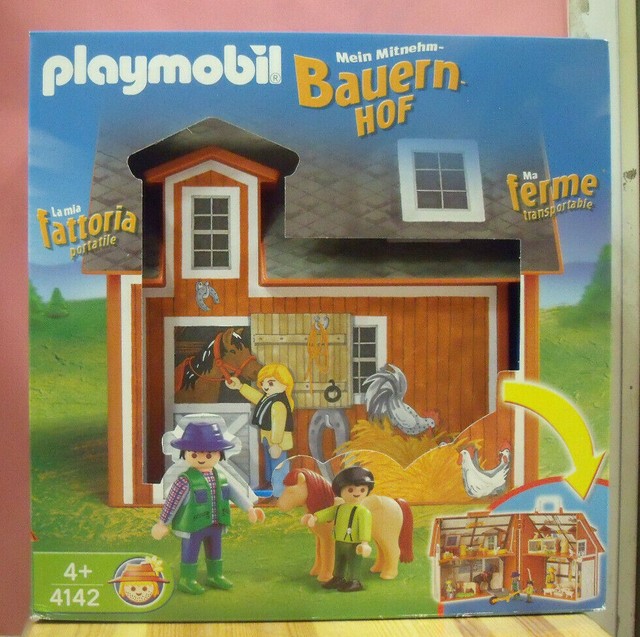 fattoria portatile playmobil