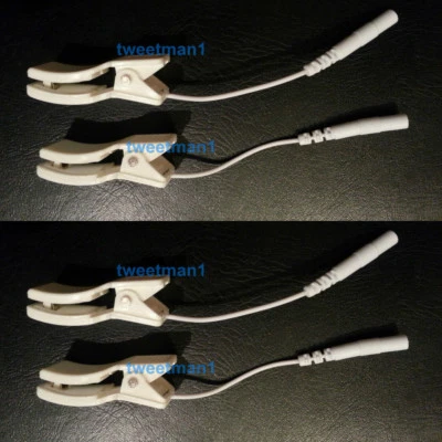 4 Ear Clip Electrodes for TENS 3000 and 7000 Massagers