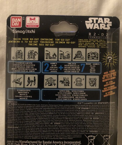 🔥🔥R2-D2 TAMAGOTCHI Holographic Version STAR WARS - Picture 5 of 6