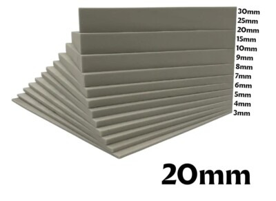 COLLE21 - TechnoFOAM polymer plate - 20 mm - 30x21 cm - - COLLE21-227