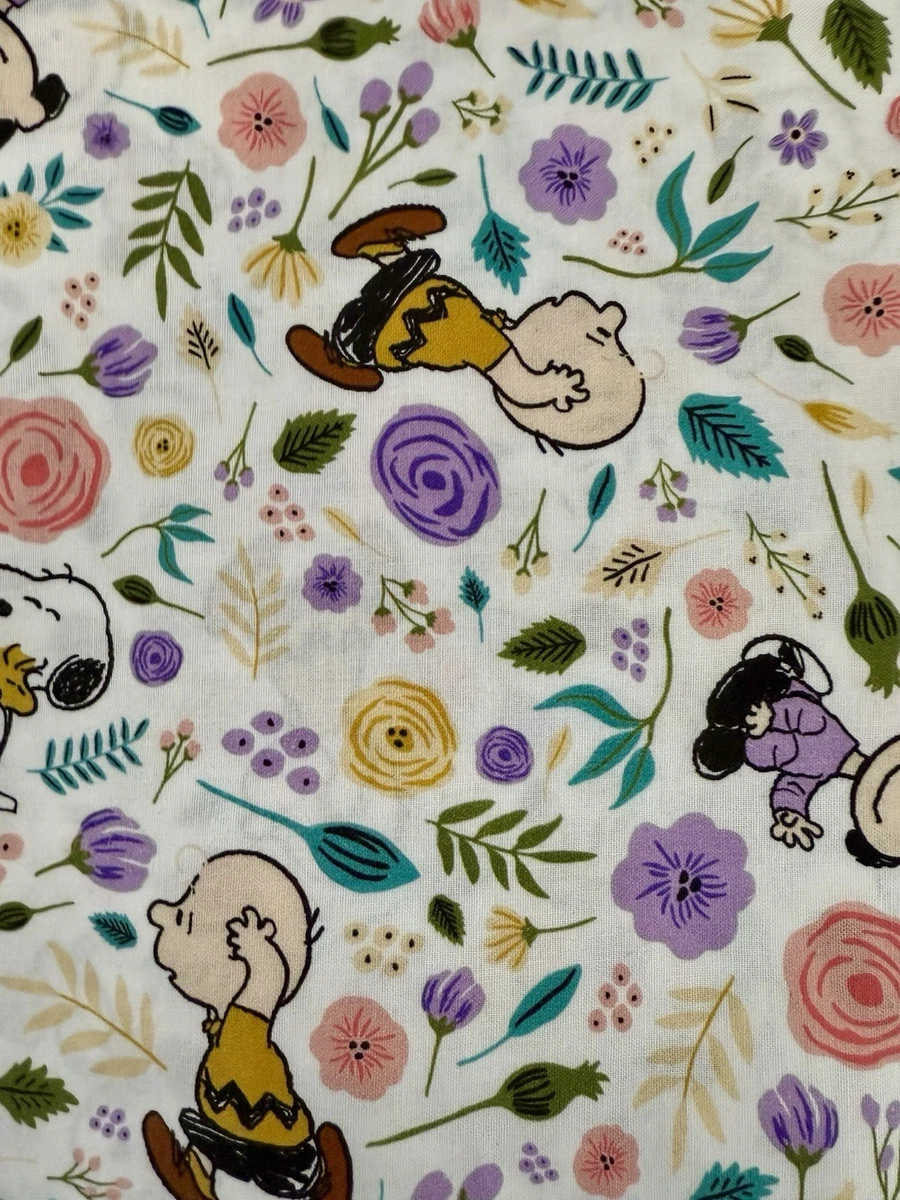 Snoopy Fabric for sale | eBay