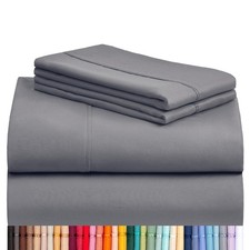 LuxClub Twin XL Sheets - Soft Kids Twin Bed Sheets for Boys and Girls, 3 PC D...