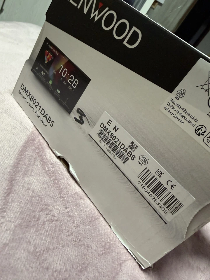 Kenwood DMX8021DABS Doppel-DIN MP3-Autoradio Touchscreen Bluetooth DAB USB Carpl - Bild 2 von 4