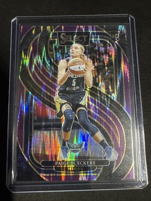 2025 Panini Select WNBA PAIGE BUECKERS Rookie Card #118 Purple Prizm #'d 5/149