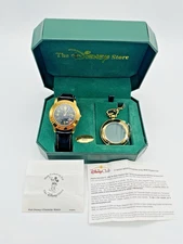 Disney Scrooge McDuck Time Is Money Wrist Watch/Pocket Watch Changeable
