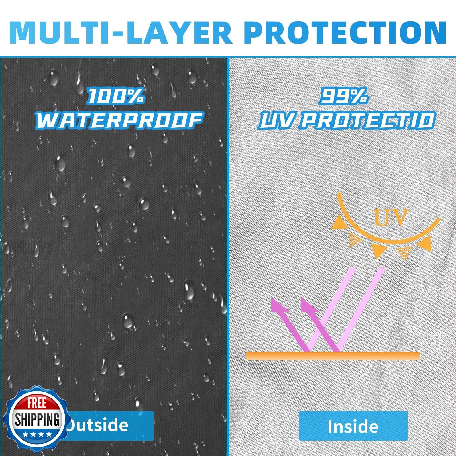 Joramoy Instant Canopy SunWall Sidewalls 10x10 for Pop Up Canopy, Walls for O