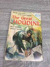 The Great Houdini Williams Epstein 1962 5th Printing Biography Magic Scholastic