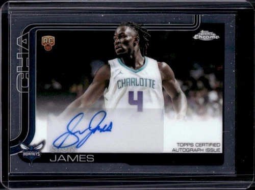 2025 Topps Chrome Sion James Chrome Rookie Autographs (RAW)