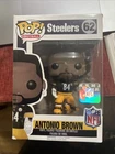 Funko Pop Antonio Brown Steelers 62 NFL Vinyl Figure New Collectible Boxed