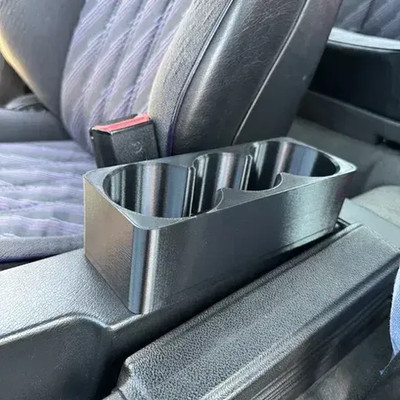 Triple Cup Holder Compatible with BMW E30 Center Console Mount