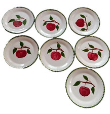 Blue Ridge CANDLEWICK QUAKER APPLE 7 - 6" DESSERT/BREAD PLATE