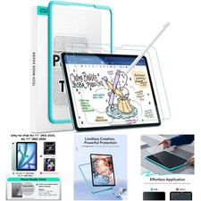 2 Pack Paper Feel Screen Protector 11 Inch Matte Writing Film iPad Air 9H