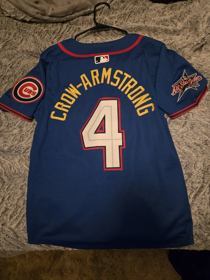 Camiseta Pete Crow Armstrong 2025 All Star Cubs Juvenil XL Foto 2 de 4