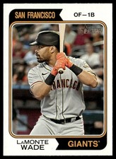 2023 Topps Heritage LaMonte Wade San Francisco Giants #222