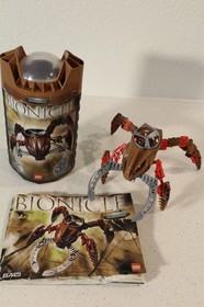 Bionicle Visorak Lot 8742 8744 8745 8746 w/ Cans & Manuals &ndash; See Desc