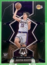 2021-22 Panini Mosaic - Rookies Austin Reaves #241 (RC) Los Angeles Lakers