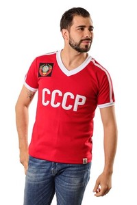 Maillot Rétro CCCP - Années 80 - Réplique Football - Tailles Sur Demande