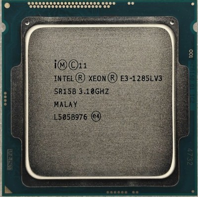 Intel Xeon E3-1285L V3 LGA 1150 CPU Processor SR15B 3.1GHz Quad Core 65W 8MB
