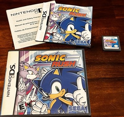 Sonic Rush Nintendo DS Complete CIB Authentic