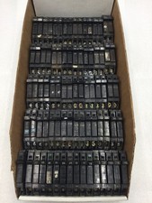 Lot of 48 Flawed GE General Electric 15/20/30/40/50 Amp Type THQP Breakers