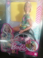 Mattel Barbie Ref 165 Fashionistas mit Behindertenstuhl Neu in Box 