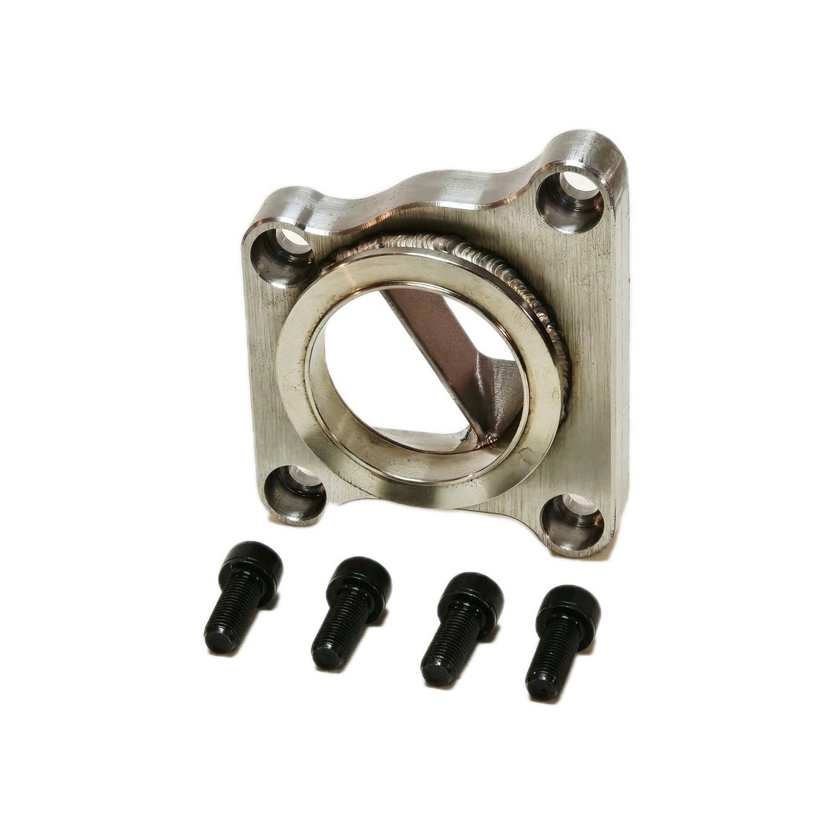 Stainless EVO 5/6/7/8/9 Header to GTX30 GTX35 V-band Turbo Inlet
