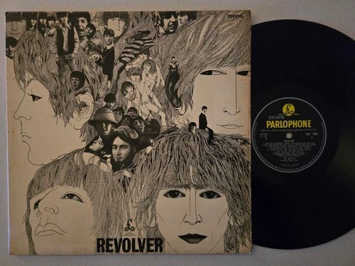 The Beatles ‎– Revolver VINYL LP UK 1966 (VINYL G+ & COVER VG)