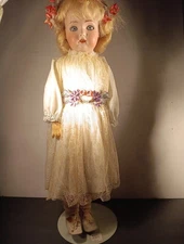 Simon Halbig K*R 46 Porcelain Head Sleep Eyes  Composition Body Georgeous 19"