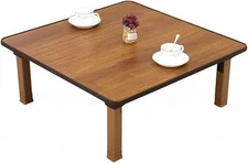 Japanese-Style Square Folding Tea Coffee Table, Low Table, Dining Table, Study T