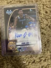 Topps 2024-25 Bowman Chrome Kam Jones Prospect Autograph #39 Marquette