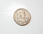 1950 Benjamin Franklin silver half Dollar