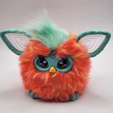 2023 Hasbro Coral Furby Plush Orange Interactive Toy Tested Working