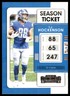 T.J. Hockenson 2021 Panini Contenders #33 Lions NFL READ FREE SHIP AutographDen