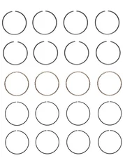 EngineTech Piston Ring Set for 1 Engine Standard Size Standard Size  Direct Fit