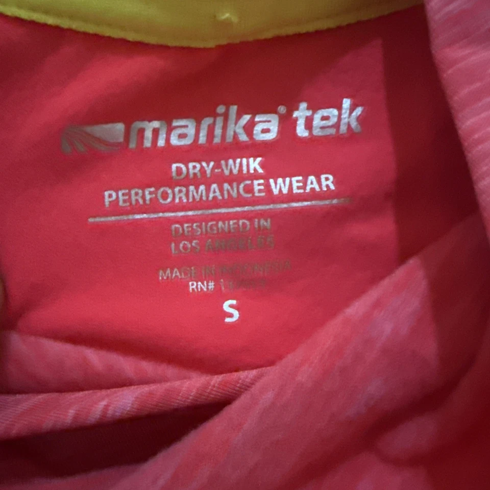 Sudadera con capucha Marika Tek para mujer Pullover mediano Dry Wik Performance ropa deportiva Foto 4 de 4