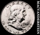 1963-D Franklin Half Dollar-Choice Gem BU Splotchy No Reserve #G8628