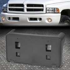For 02-09 Dodge Ram 1500 2500 3500 Black Front License Plate Mounting Bracket