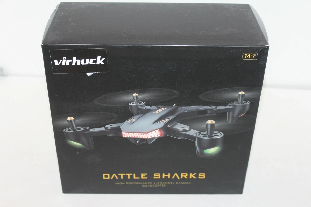 Virhuck WiFi FPV Foldable RC Quadcopter 720P G Sensor Remote Control Drone Hobby