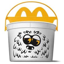 2024 McDONALD'S Halloween Bucket Pail Classic White Boo Buckets