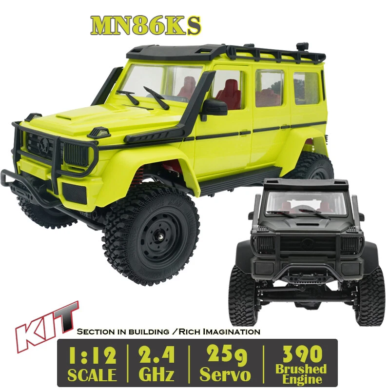 G500 MN86KS 1/12 KIT Toys 2.4G 4WD Crawler Truck RC Cars 1:12 Unassembled DIY - Image 2 of 4