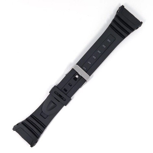 Watch Strap Band For Casio W96H W96 W-96H 577EA1 W-96H-1AV W-96H-1 28x21mm Black - Picture 2 of 5