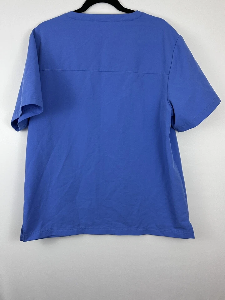 Top Exfoliante Jaanuu Para Hombre Talla Grande Azul Foto 2 de 3