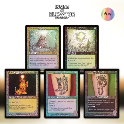 Secret Lair x Brain Dead Staples Rainbow Foil - EN - Magic The Gathering MTG