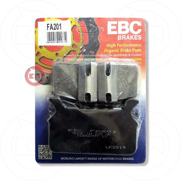 BremsbelÄGe Hintere EBC FA201 Harley Davidson Flhr Road King 1340 1994-99-image